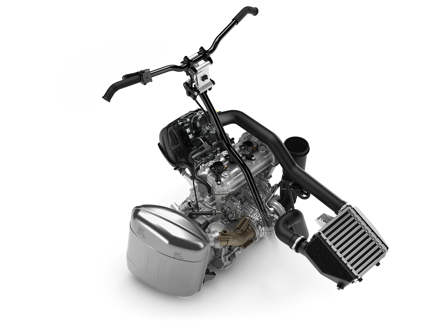 Rotax® 900 ACE™ Turbo R with cable throttle housing and launch control